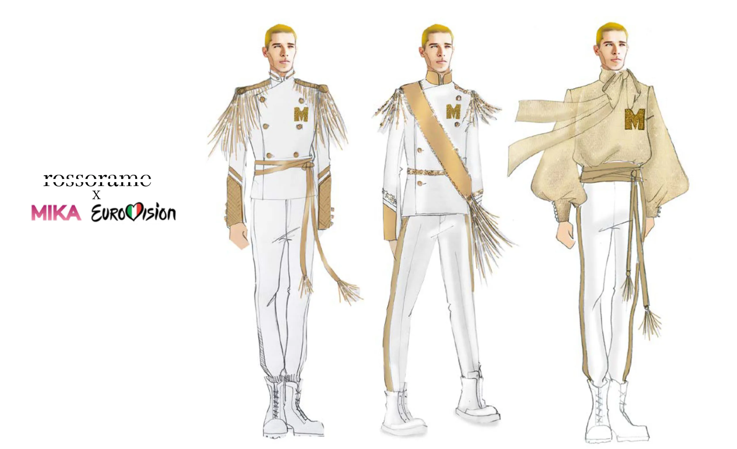 Rossorame X Mika all'eurovision